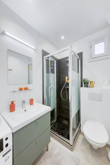 Au Quai De Seine De Paris Appartement- T2 فيتري سور سين المظهر الخارجي الصورة