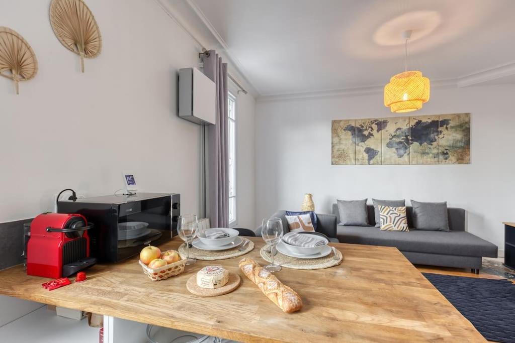 Au Quai De Seine De Paris Appartement- T2 فيتري سور سين المظهر الخارجي الصورة