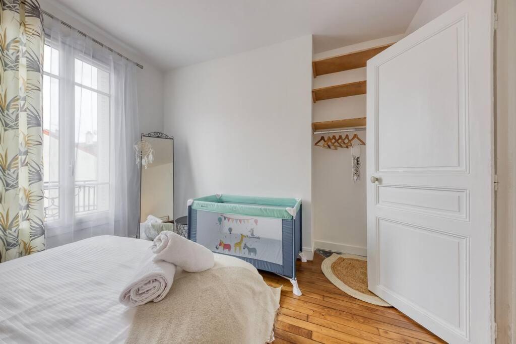Au Quai De Seine De Paris Appartement- T2 فيتري سور سين المظهر الخارجي الصورة